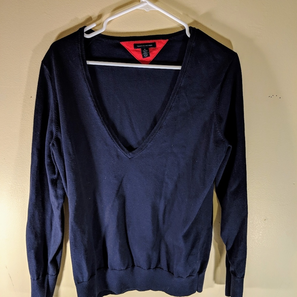 Tommy Hilfiger Blue Mens Cardigan XL